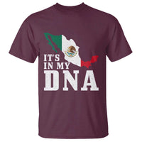 It's in My DNA Mexican Proud Hispanic Gift Mexico Flag T Shirt