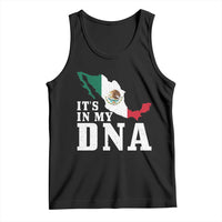 It's in My DNA Mexican Proud Hispanic Gift Mexico Flag Tank Top