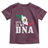 It's in My DNA Mexican Proud Hispanic Gift Mexico Flag Toddler T Shirt