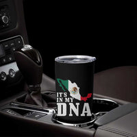 It's in My DNA Mexican Proud Hispanic Gift Mexico Flag Tumbler Cup