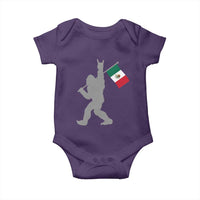 Bigfoot Rock On Hold Mexico Flag Sasquatch Believers Baby Onesie