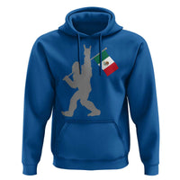 Bigfoot Rock On Hold Mexico Flag Sasquatch Believers Hoodie