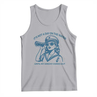 Funny Boat Captain Girl Tank Top It Is Not A Day On The Lake Until My Dinghy Comes Out - Wonder Print Shop