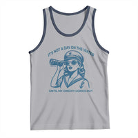 Funny Boat Captain Girl Tank Top It Is Not A Day On The Lake Until My Dinghy Comes Out - Wonder Print Shop