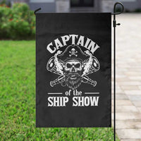 Funny Boat Captain Pun Garden Flag Captain Of The Ship Show - Wonder Print Shop