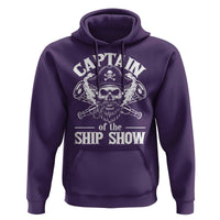 Funny Boat Captain Pun Hoodie Captain Of The Ship Show - Wonder Print Shop