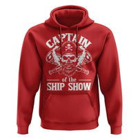 Funny Boat Captain Pun Hoodie Captain Of The Ship Show - Wonder Print Shop