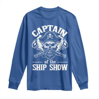 Funny Boat Captain Pun Long Sleeve Shirt Captain Of The Ship Show - Wonder Print Shop