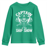 Funny Boat Captain Pun Youth Sweatshirt Captain Of The Ship Show - Wonder Print Shop
