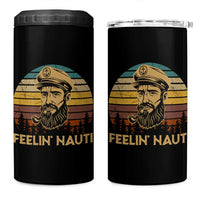 Funny Sailing Boating 4 in 1 Can Cooler Tumbler Feelin Nauti - Wonder Print Shop