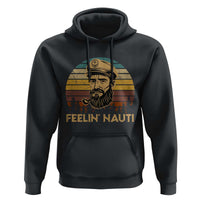 Funny Sailing Boating Hoodie Feelin Nauti - Wonder Print Shop