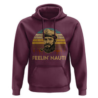 Funny Sailing Boating Hoodie Feelin Nauti - Wonder Print Shop
