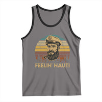 Funny Sailing Boating Tank Top Feelin Nauti - Wonder Print Shop