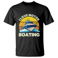 Funny Boater T Shirt I Love Motorboating - Wonder Print Shop