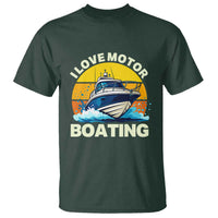 Funny Boater T Shirt I Love Motorboating - Wonder Print Shop
