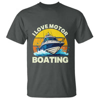Funny Boater T Shirt I Love Motorboating - Wonder Print Shop