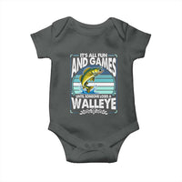Funny Fishing Baby Onesie It Is All Fun And Games Until Someone Loses A Walleye - Wonder Print Shop