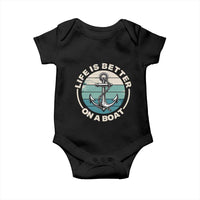 Funny Boating Baby Onesie Life Is Better On A Boat - Wonder Print Shop