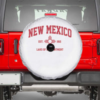 Vintage New Mexico Flag Zia Sun Souvenir Spare Tire Cover
