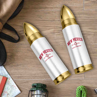 Vintage New Mexico Flag Zia Sun Souvenir Bullet Tumbler