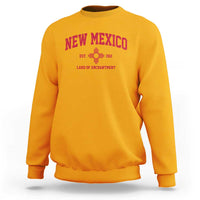 Vintage New Mexico Flag Zia Sun Souvenir Sweatshirt