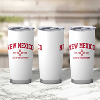Vintage New Mexico Flag Zia Sun Souvenir Tumbler Cup