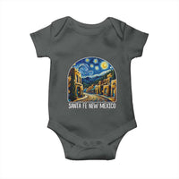 Santa Fe New Mexico Starry Night Style Baby Onesie