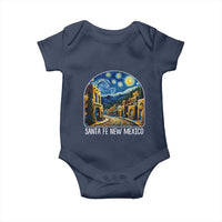 Santa Fe New Mexico Starry Night Style Baby Onesie