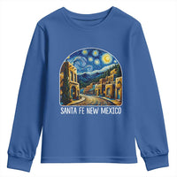 Santa Fe New Mexico Starry Night Style Youth Sweatshirt