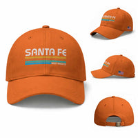Retro Santa Fe New Mexico Distressed Souvenir Baseball Cap