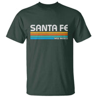Retro Santa Fe New Mexico Distressed Souvenir T Shirt