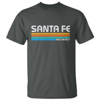 Retro Santa Fe New Mexico Distressed Souvenir T Shirt