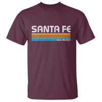 Retro Santa Fe New Mexico Distressed Souvenir T Shirt
