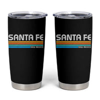 Retro Santa Fe New Mexico Distressed Souvenir Tumbler Cup