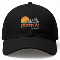 Retro Santa Fe New Mexico Mountain Southwest Baseball Cap