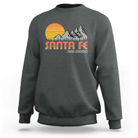 Retro Santa Fe New Mexico Mountain Southwest Sweatshirt
