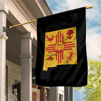 New Mexico State Map Zia Symbol Famous Icons Garden Flag