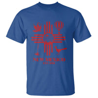New Mexico Flag Zia Sun Souvenir T Shirt New Mexico Zia Chiles Balloon Roadrunner Yucca