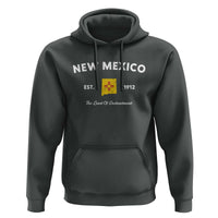 New Mexico Flag Map Zia Sun Souvenir Hoodie