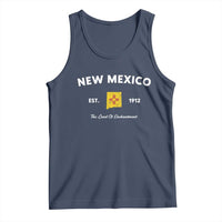 New Mexico Flag Map Zia Sun Souvenir Tank Top