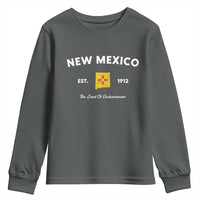 New Mexico Flag Map Zia Sun Souvenir Youth Sweatshirt