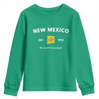 New Mexico Flag Map Zia Sun Souvenir Youth Sweatshirt