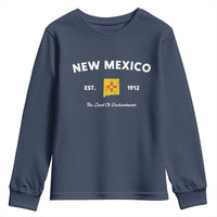 New Mexico Flag Map Zia Sun Souvenir Youth Sweatshirt