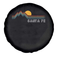Retro Santa Fe New Mexico Spare Tire Cover
