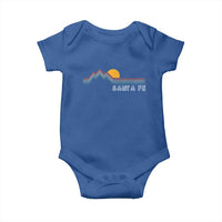 Retro Santa Fe New Mexico Baby Onesie