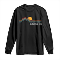 Retro Santa Fe New Mexico Long Sleeve Shirt