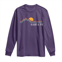 Retro Santa Fe New Mexico Long Sleeve Shirt