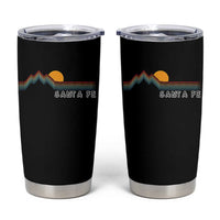 Retro Santa Fe New Mexico Tumbler Cup