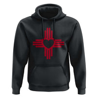 Zia Heart Symbol New Mexico Flag Shirt New Mexican Pride Hoodie