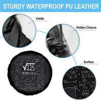 15th Birthday Math Spare Tire Cover Square Root of 225 Funny Math Nerd 15 Year Old Gift